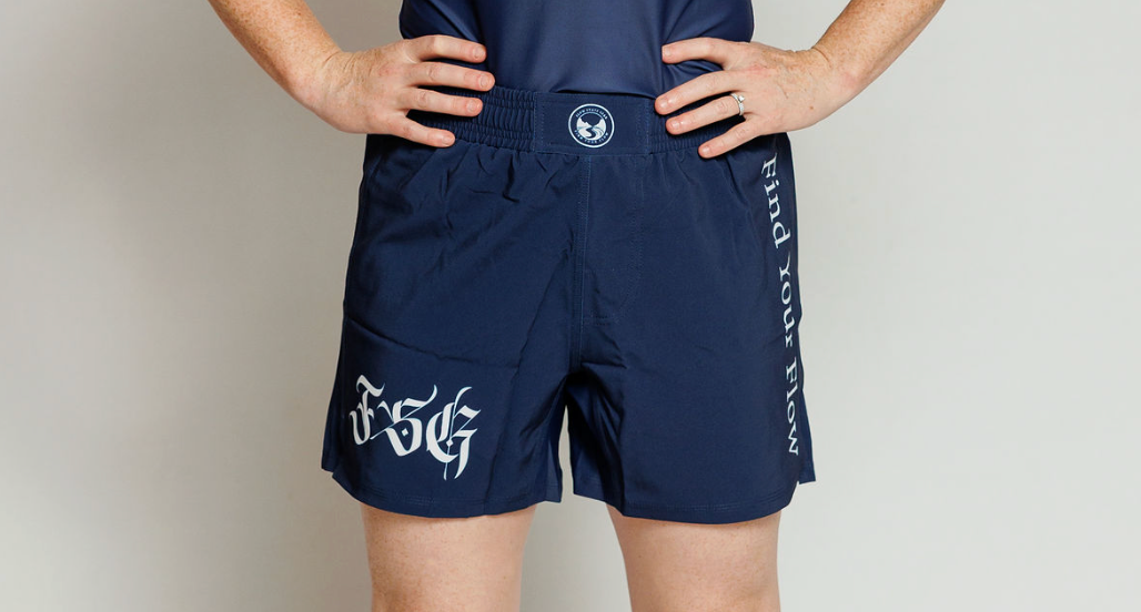 Deep Current Fight Shorts – Flow State Gear